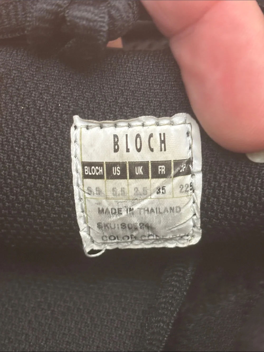 Bloch breathable mesh